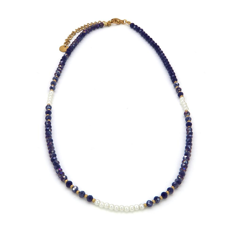 Sparkling ocean necklace